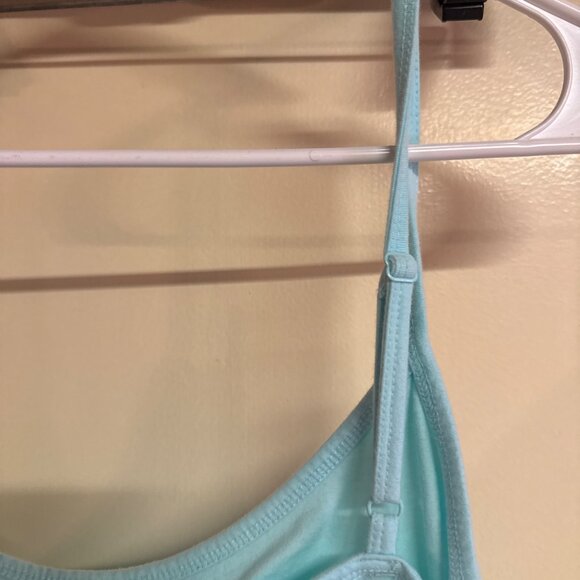 Torrid Womens Light Blue Adjustable Strap Tank Top Size 4 Cotton/Spandex - Picture 5 of 6